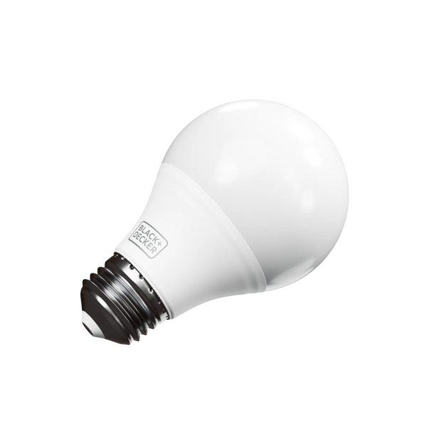 Lámpara Led Foco 9w A60 luz cálida — Vista lateral | Lampamac