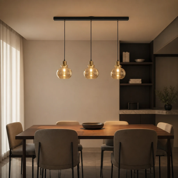 Colgante Lamparas de Techo MARKAS-M46-3BD - Ambiente alternativo | Lampamac