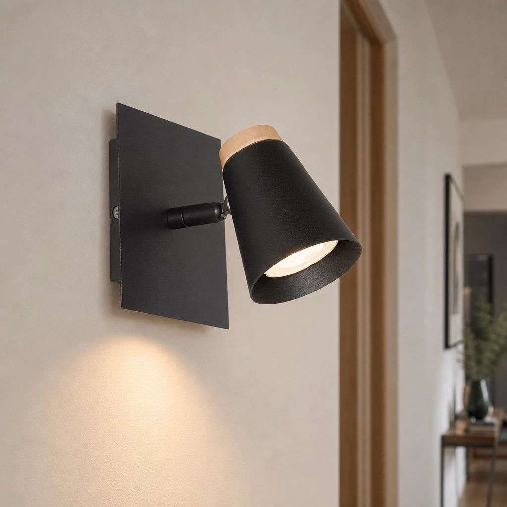 Aplique Interior Lamparas de Pared MARKAS-8001/A1N - Imagen principal | Lampamac