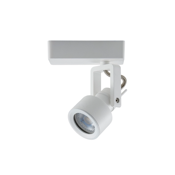 Palmanova Plafón Spot Individual Orientable Aluminio Blanco GU10 de techo - Imagen de producto | Lampamac