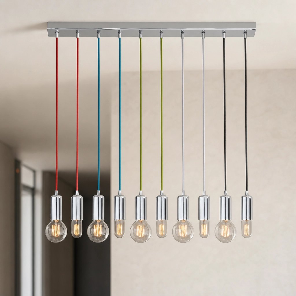 Colgante Lamparas de Techo MARKAS-PL80CR - Imagen principal | Lampamac