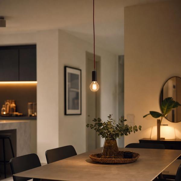 Colgante Lamparas de Techo MARKAS-PL80NB - Ambientada | Lampamac